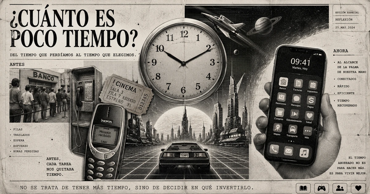 La paradoja del tiempo: cada vez ahorramos más, pero sentimos que tenemos menos